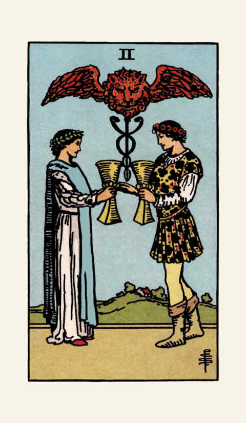 Two of Cups