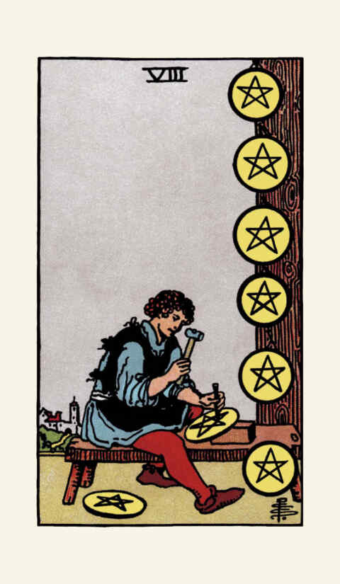Eight of Pentacles